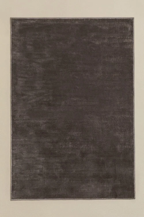 Dywan prostokątny 200x300 cm poliestrowy szary army Daroca