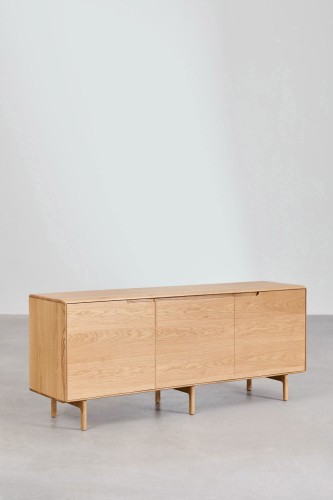 Komoda do salonu 180x45 cm z drewna Treveris