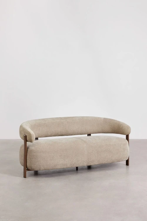 sofa-2-osobowa-do salonu jolie-w-tkaninie-szenilowej