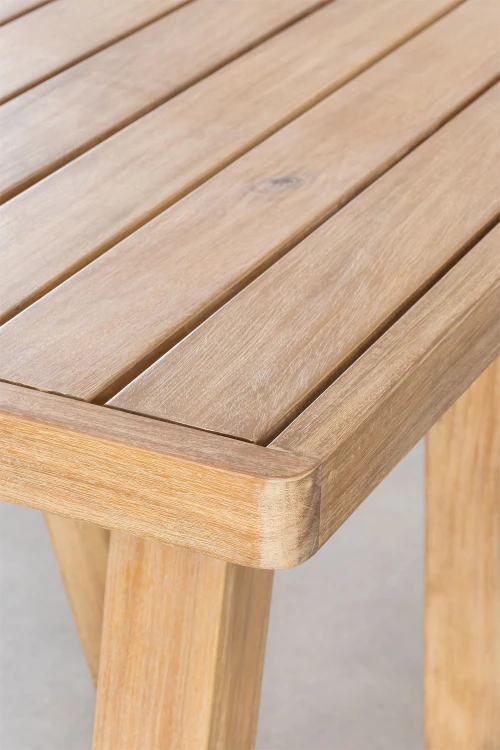 Prostokątny stół ogrodowy 300x100 cm z drewna akacjowego Duba