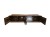 Szafka RTV 175x45 cm z ciemnego drewna mango Gina