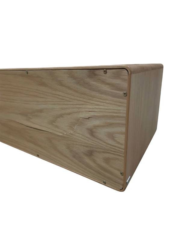 Szafka RTV 240x45 cm z drewna Treveris