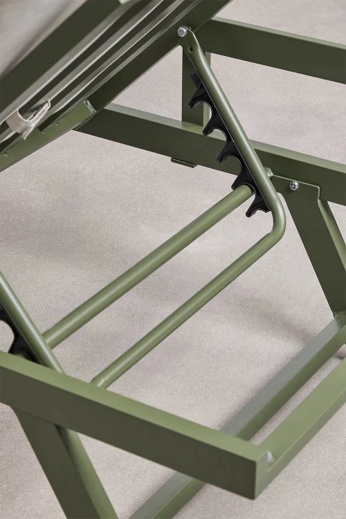 3-osobowa rozkładana sofa ogrodowa z aluminium Libanc