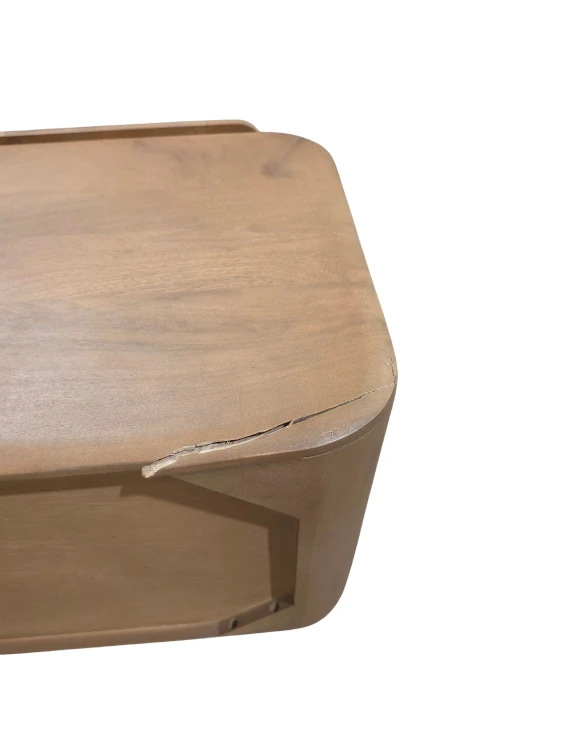 Szafka RTV 175x45 cm z drewna mango Miller