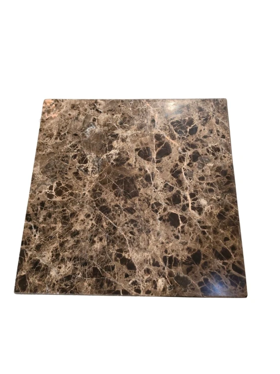Kwadratowy stolik boczny 35x35 cm z naturalnego kamienia Aluret