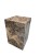 Kwadratowy stolik boczny 35x35 cm z naturalnego kamienia Aluret