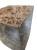 Kwadratowy stolik boczny 35x35 cm z naturalnego kamienia Aluret