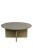 Okrągły stolik kawowy Ø80 cm z MDF Saonara front