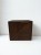 Stolik nocny prostokątny 40x35 cm z drewna mango Baty front