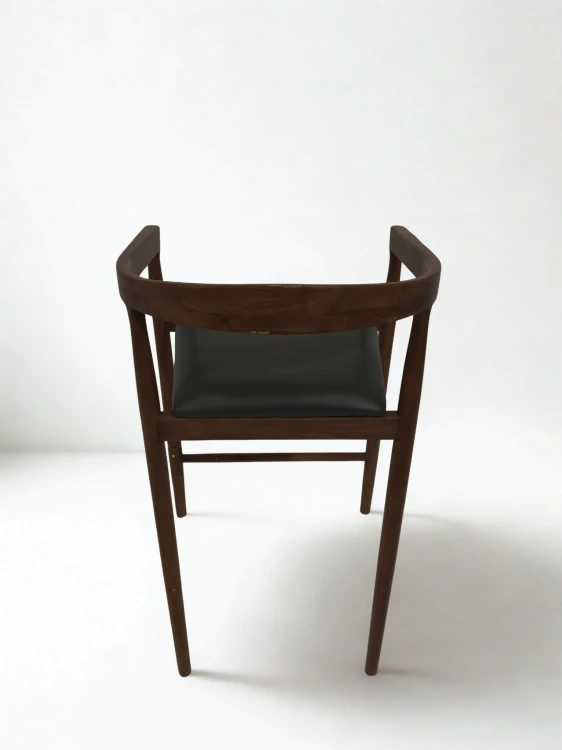 Wysoki skórzany stołek (70 cm) Visby oparcie