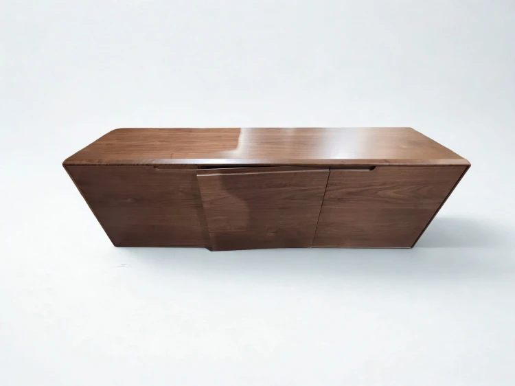 Aparador 180x45 cm z drewna Treveris