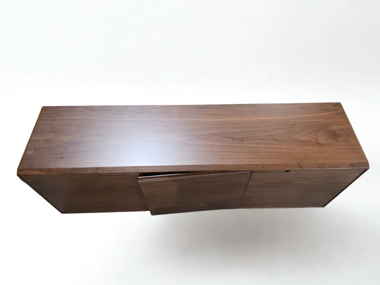 Aparador 180x45 cm z drewna Treveris