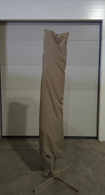 Parasol Ogrodowy Tarasowy 295x295 cm z tkaniny i aluminium Hydra