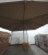 Parasol Ogrodowy Tarasowy 295x295 cm z tkaniny i aluminium Hydra