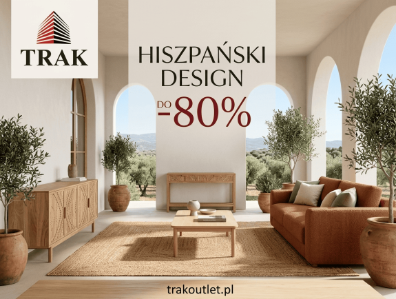 TRAK OUTLET, hiszpański design, meble, outlet, taras, salon, ogród